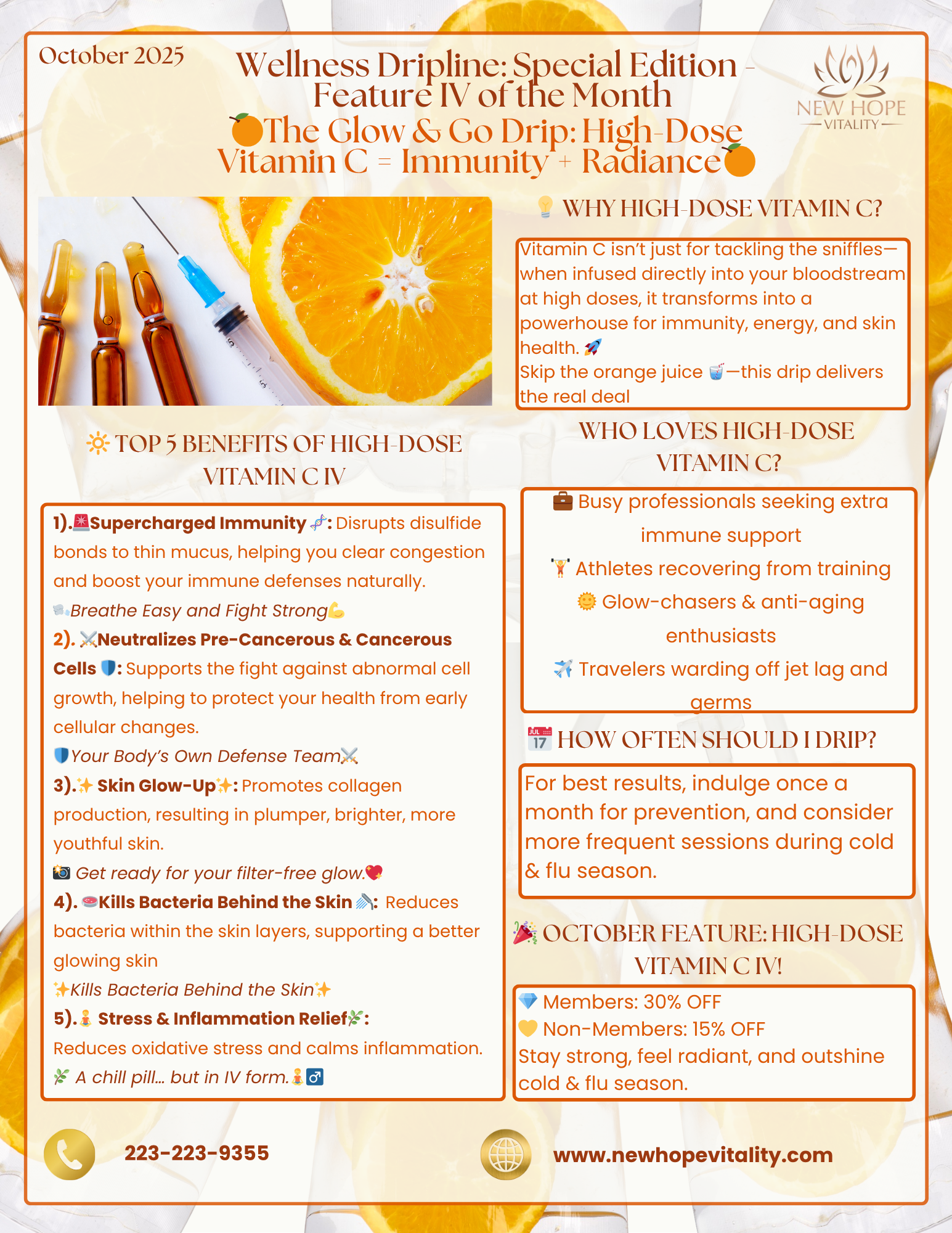 Wellness Dripline: Special Edition Feature IV of the Month