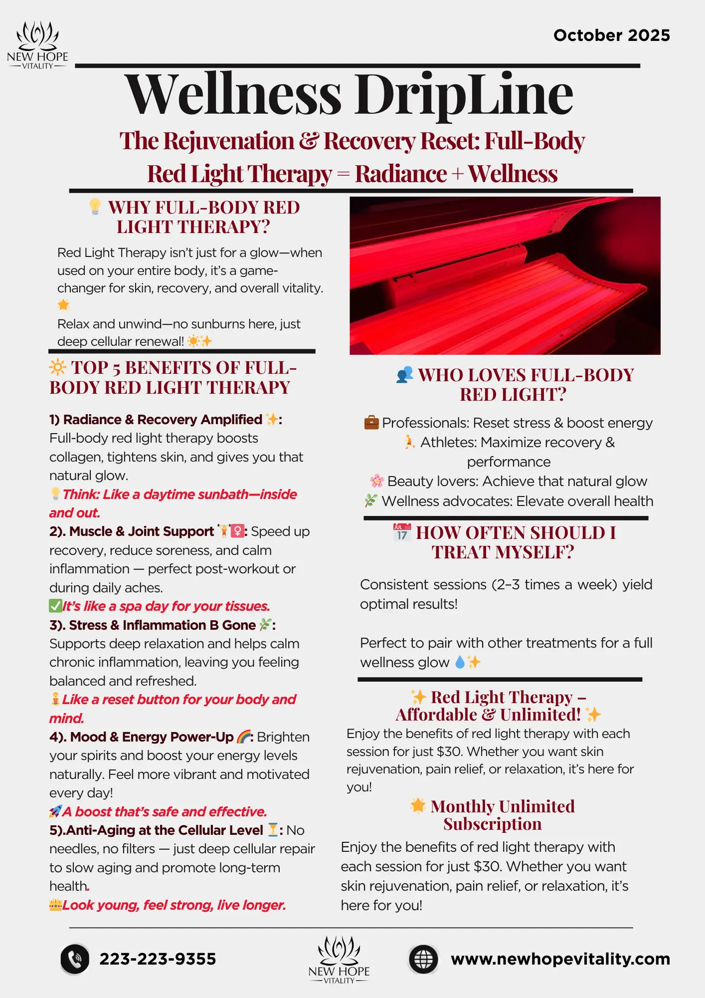 Wellness DripLine – Rejuvenation & Recovery Reset
